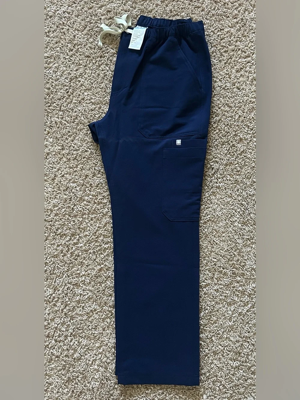 Navy Cairo™ - Short Cargo Scrub Pants